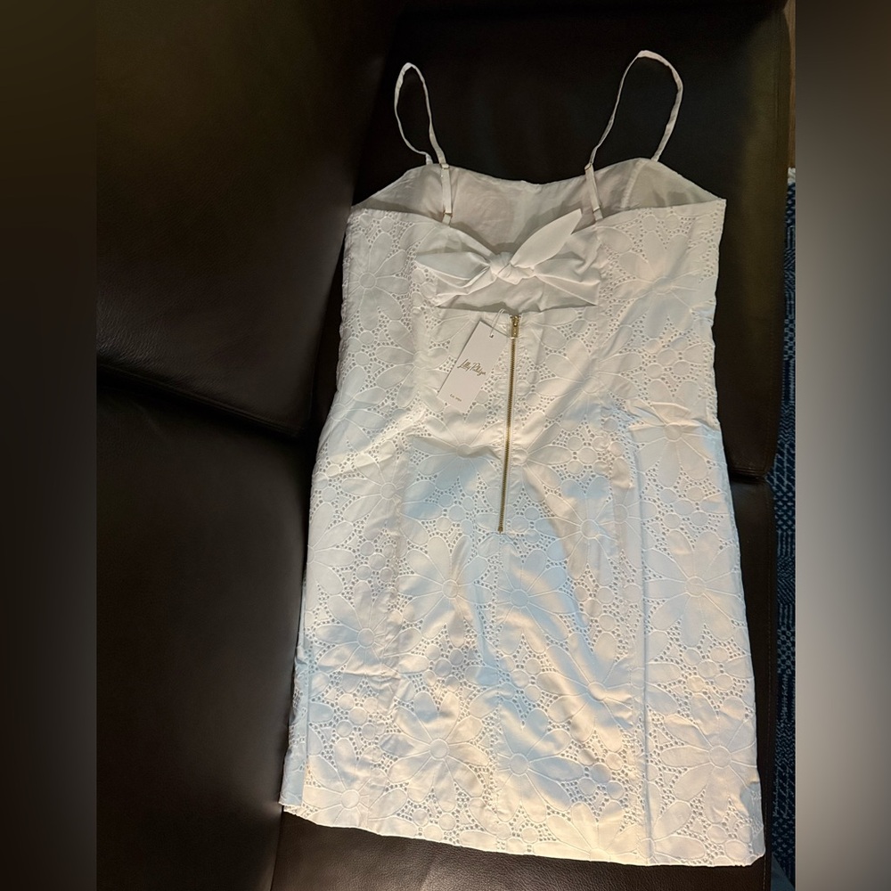 Lilly Pulitzer White Dress -Shelli Eyelet Dress - Picture 8 of 14